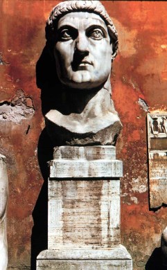 Constantine Roman Emperor head